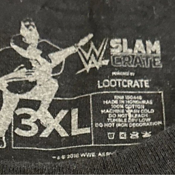 Elias Samson "Walk With Elias" NXT wrestling T-Shirt XXXL Wrestlemania 3XL crate - Picture 3 of 3